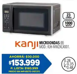 Casa del Audio Kanji microondas oferta