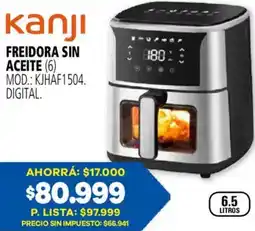 Casa del Audio Kanji freidora sin aceite oferta