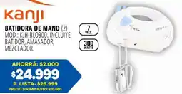 Casa del Audio Kanji batidora de mano oferta