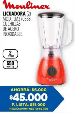 Casa del Audio Moulinex licuadora oferta