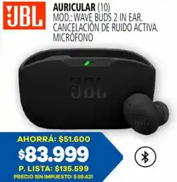 Casa del Audio Jbl auricular oferta