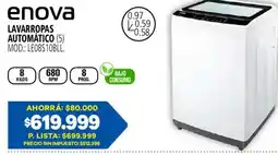Casa del Audio Enova lavarropas automático oferta