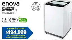 Casa del Audio Enova lavarropas automático oferta