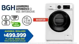 Casa del Audio Bgh lavarropas automático oferta