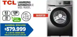 Casa del Audio Tcl lavarropas automático oferta
