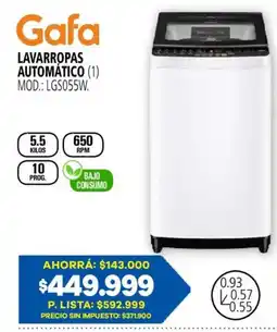 Casa del Audio Gafa lavarropas automático oferta