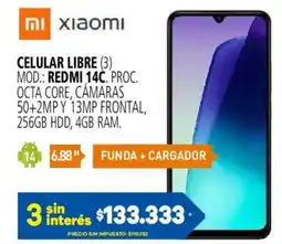 Casa del Audio Xiaomi celular libre oferta
