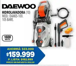 Casa del Audio Daewoo hidrolavadora oferta