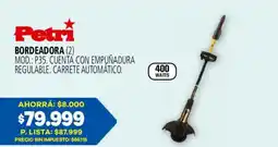 Casa del Audio Petri bordeadora oferta