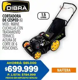 Casa del Audio Dibra cortadora de cesped oferta
