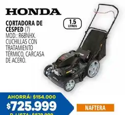 Casa del Audio Honda cortadora de césped oferta