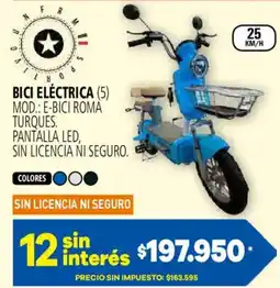 Casa del Audio Unifirmis bici eléctrica oferta
