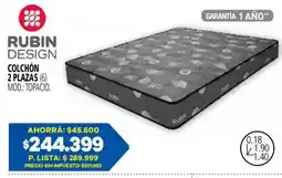 Casa del Audio Rubin design colchón 2 plazas oferta