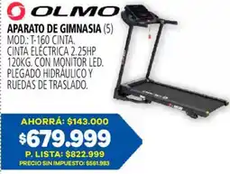 Casa del Audio Olmo aparato de gimnasia oferta