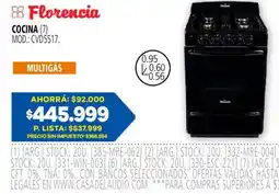 Casa del Audio Florencia cocina oferta