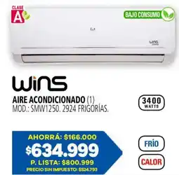 Casa del Audio Wins aire acondicionado oferta