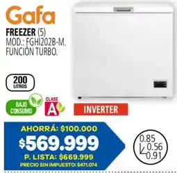 Casa del Audio Gafa freezer oferta