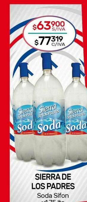 Nini Mayorista Sierra De Los Padres Soda Sifon oferta