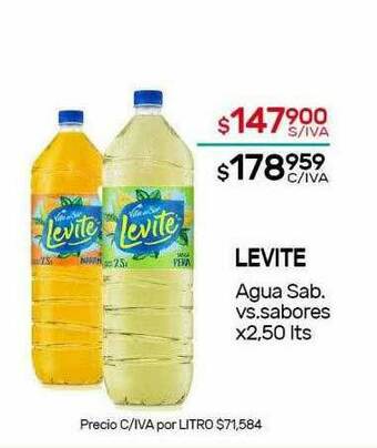 Nini Mayorista Levite Agua Sab oferta