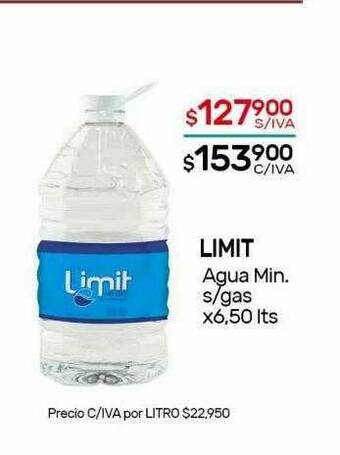 Nini Mayorista Limit Agua Min oferta