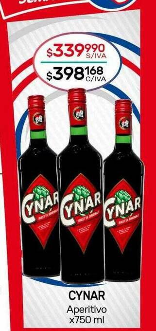 Nini Mayorista Cynar Aperitivo oferta