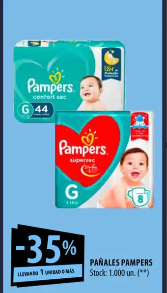 Punto Mayorista Pampers Pañales oferta