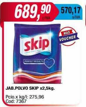 Maxiconsumo Jab Polvo Skip oferta