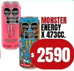 Supermercados Mariano Max Monster energy oferta
