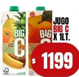 Supermercados Mariano Max Big C jugo oferta