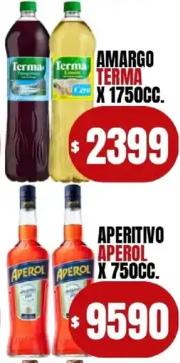 Supermercados Mariano Max Terma amargo oferta