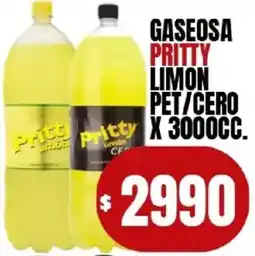 Supermercados Mariano Max Pritty gaseosa limon oferta