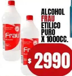 Supermercados Mariano Max Frau alcohol etilico puro oferta