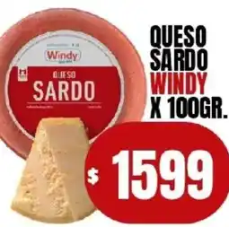 Supermercados Mariano Max Windy queso sardo oferta