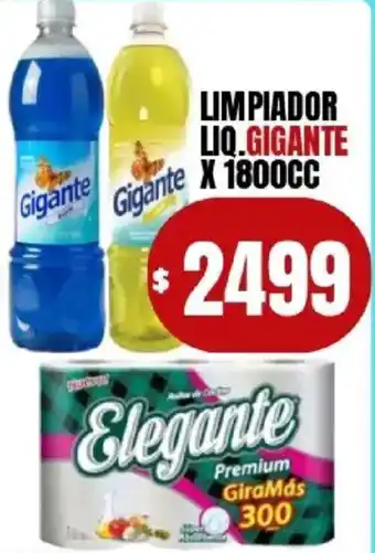 Gigante limpiador liq. gigante