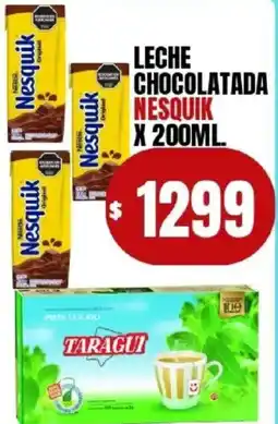 Supermercados Mariano Max Nesquik leche chocolatada oferta