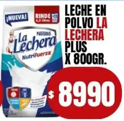 Supermercados Mariano Max La lechera leche en polvo plus oferta