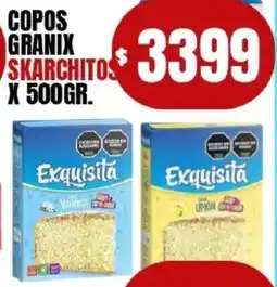 Supermercados Mariano Max Exquisita copos granix skarchitos oferta
