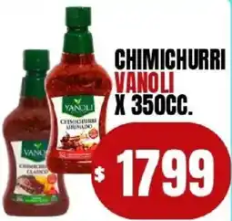 Supermercados Mariano Max Vanoli chimichurri oferta