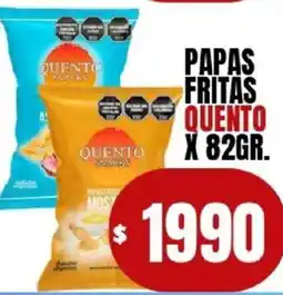 Supermercados Mariano Max Quento papas fritas oferta