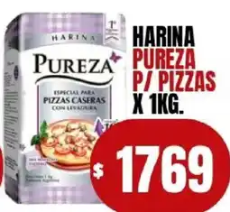 Supermercados Mariano Max Pureza harina p/ pizzas oferta