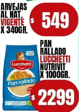 Supermercados Mariano Max Lucchetti pan rallado oferta