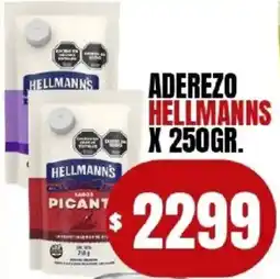 Supermercados Mariano Max Hellmanns aderezo picant oferta