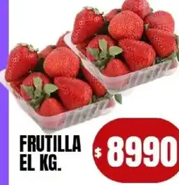 Supermercados Mariano Max Frutilla oferta