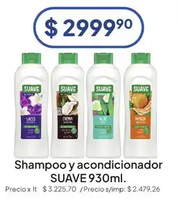 Hergo Suave shampoo y acondicionador oferta