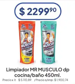 Hergo Mr Musculo limpiador dp cocina/baño oferta