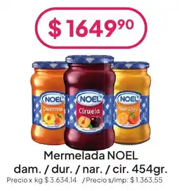 Hergo Noel mermelada oferta