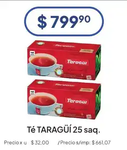 Hergo Taragui té oferta