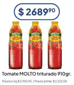 Hergo Molto tomate triturado oferta