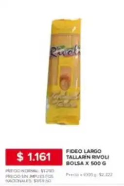 Carrefour Express Rivoli fideo largo tallarín oferta