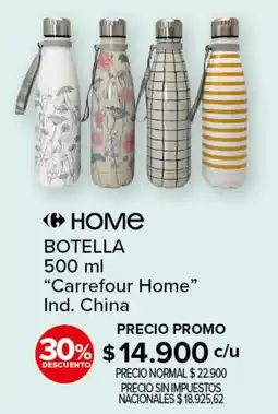 Carrefour Carrefour Home botella oferta